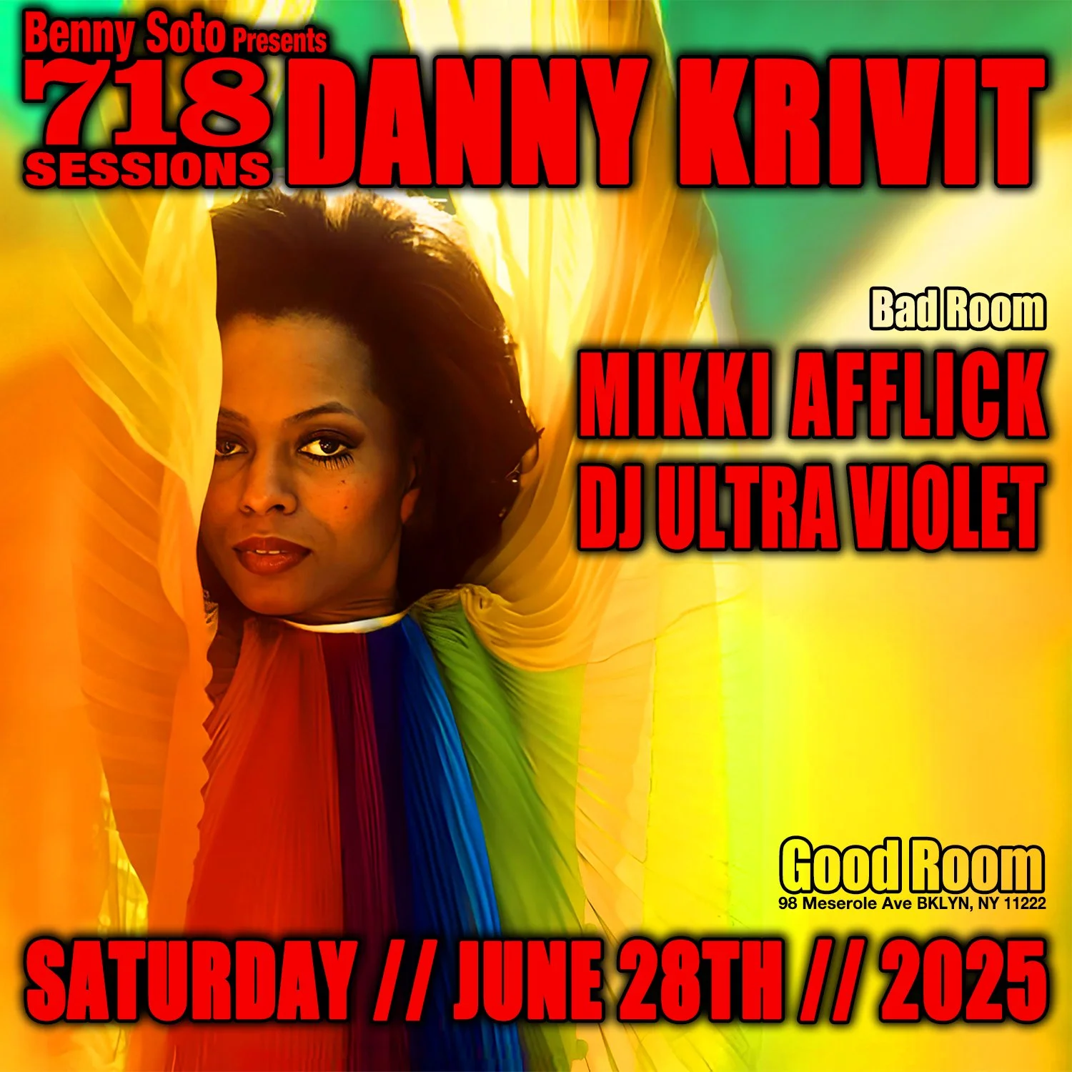 6/28/25 Saturday Danny Krivit 718 Sessions PRIDE Celebration 2025
